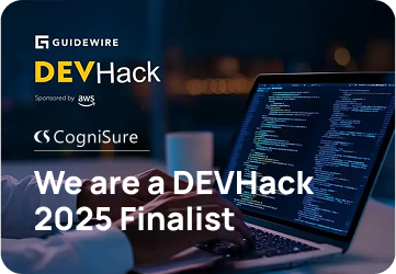 CogniSure Named a Top 10 Team in Guidewire DEVHack 2025